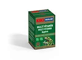 Kiki Excellent Multi Vitamin Reptivit Sürüngenler ve Amfibiler için Toz Mineral 100 Gr