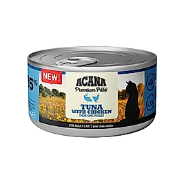 Acana Premium Tuna Balıklı ve Tavuk Etli Kedi Konserve Maması (85 g)