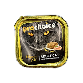 Prochoice Tahılsız Tavuk Etli Yetişkin Kedi Konserve Maması 100 g