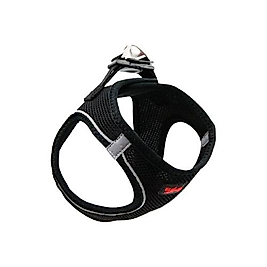 Tailpetz Air Mesh Köpek Göğüs Tasması Siyah XS