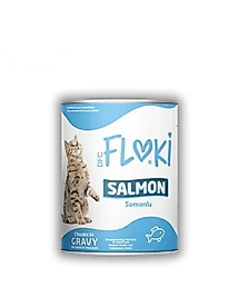 Floki Konserve Yetişkin Kedi Sos İçinde Somonlu 400g