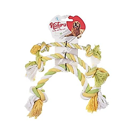 Natura Üçlü Halat Köpek Oyuncağı 19 cm