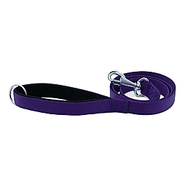 Doggie Dokuma Köpek Gezdirme Kayışı Mor M 2x140cm