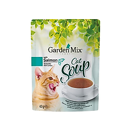 Garden Mix Somonlu Kedi Çorbası 40 g
