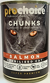 Prochoice Chunk  Somonlu Steril Konserve Kedi Maması 400 g