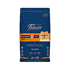 Felicia Hipoalerjenik Düşük Tahıllı ve Somonlu Küçük Irk Yetişkin Köpek Maması 6 kg
