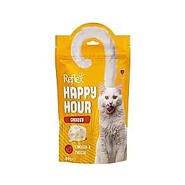 Reflex Happy Hour Seçici Kediler İçin Peynirli Kedi Ödül Maması 60 g