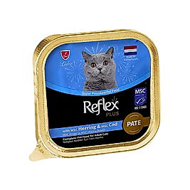 Reflex Plus Pate Ringa ve Morina Balıklı Kedi Konservesi 85 g
