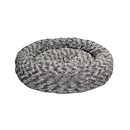 Pet Pretty Gri Peluş Simit Yatak (55 cm)