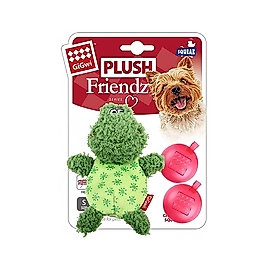 GiGwi Plush Friendz Sesli Kurbağa Oyuncağı