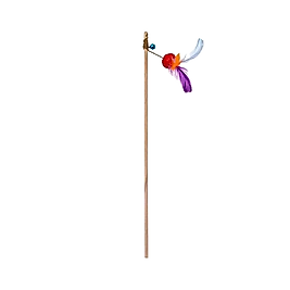 Ecomfy Toy Gaia Rod Ball Tüylü Kedi Oltası Oyuncağı 50 cm