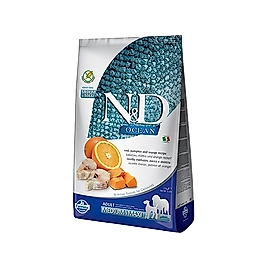 N&D Ocean Bal Kabaklı, Balıklı & Portakallı Büyük Irk Yetişkin Köpek Maması 2,5 kg