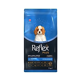 Reflex Plus Somonlu Mini ve Küçük Irk Yavru Köpek Maması 3 kg