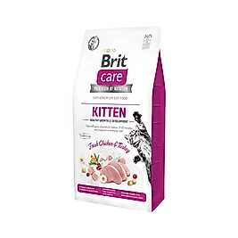 Brit Care Tahılsız Tavuk Etli ve Hindi Etli Yavru Kedi Maması 7 kg