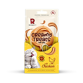 Royalpet Kediler İçin Tavuklu Krema Ödül Maması 4x14gr
