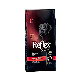 Reflex Plus Kuzu Etli Büyük Irk Yetişkin Köpek Maması (3 kg)