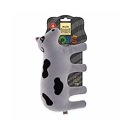 Doggie Peluş İnek Figürlü Köpek Oyuncağı 20 cm