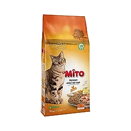 Mito Premium Tavuk Etli Yetişkin Kedi Maması 15 kg