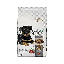 Reflex Kuzu Etli ve Pirinçli Yavru Köpek Maması (3 kg)