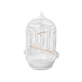 Dayang Yuvarlak Kafes Renkli 40x70 Cm Beyaz