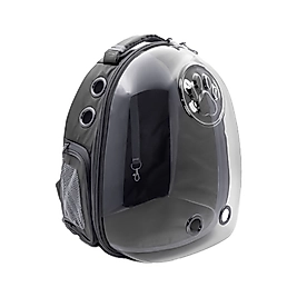 Cattie Şeffaf Gri Taşıma Sırt Çantası Grey 25 x 30 x 40 cm