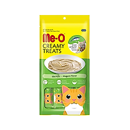Me-O Creamy Mavi Yüzgeçli Orkinoslu Kedi Ödülü 4 x 15 g