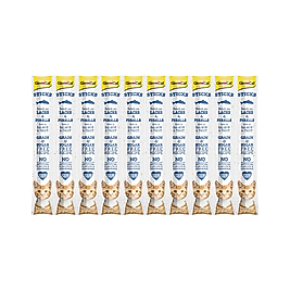 GimCat Sticks Somonlu Ödül Çubuğu (10'lu)