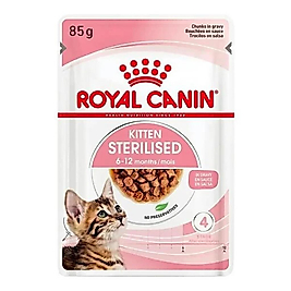 Royal Canin Sterilised Gravy Yavru Kedi Maması (85 g)