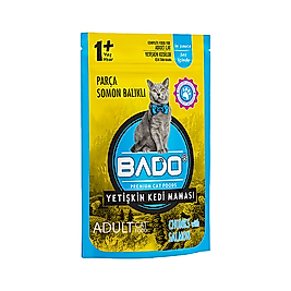 Bado Somonlu Yetişkin Kedi Maması 85 g
