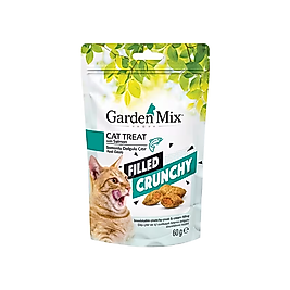 Garden Mix Somonlu İçi Dolgulu Çıtır Kedi Ödülü 60 g
