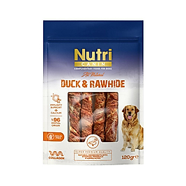 Nutri Canin Ördek Eti Sarılı Kemik 120 g