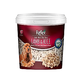 Reflex Kuzu Etli ve Pirinçli Yarı Yumuşak Köpek Ödül Maması 500 g