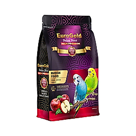 EuroGold Deluxe Blend Gerçek Elmalı Premium Muhabbet Kuşu Yemi 1 kg