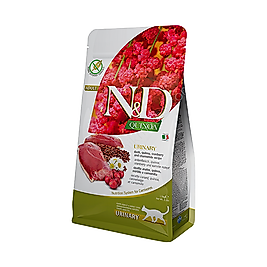 N&D Quinoa Urinary Ördek Etli ve Yaban Mersinli Yetişkin Kedi Maması (1,5 kg)