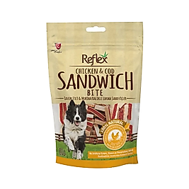 Reflex Tavuk ve Morina Balık Sandviç Çubuk Köpek Ödülü 80 g