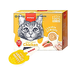 Wanpy Tavuk Etli Kedi Ödül Maması 10 x 16 g
