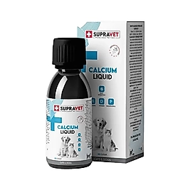 Supravet Kalsiyum Kedi ve Köpekler İçin Sıvı Damla 100 ml