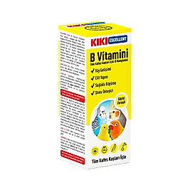 Kiki Excellent Kuşlar İçin B Vitamini 25 ml