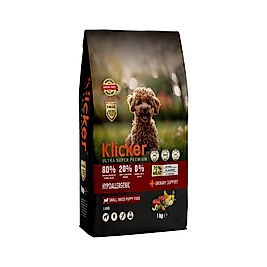 Klicker Hipoalerjenik Kuzu Etli Mini Irk Yavru Köpek Maması (1 kg)