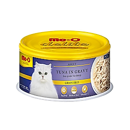Me-O Delite Tahılsız Ton Balıklı Yetişkin Kedi Konserve Maması 80 g
