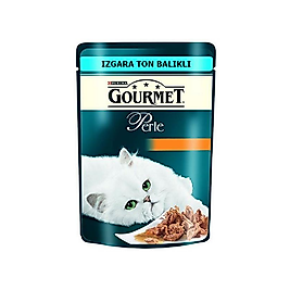 Purina Gourmet Perle Izgara Ton Balıklı Yetişkin Kedi Konserve Maması 85 g