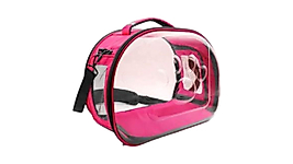 Cattie Pembe Panoramik Askılı Taşıma Çantası 30 x 45 x 35 cm