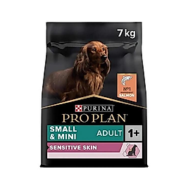 Purina Pro Plan Sensitive Skin Somon Etli Küçük ve Mini Irk Yetişkin Köpek Maması (7 kg)