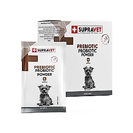 Supravet Bağışıklık Güçlendirici Köpekler İçin Toz Probiyotik ve Prebiyotik Takviyesi 30 x 1,5 g