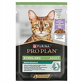 Pro plan Jöle İçinde Hindi Etli Kısırlaştırılmış Yetişkin Yaş Kedi Maması 85 Gr