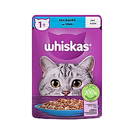Whiskas Ton Balıklı Kedi Yaş Mama (85 g)
