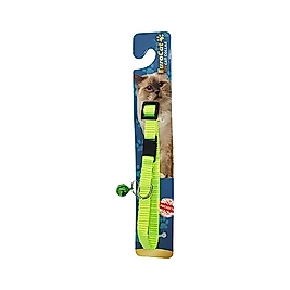 EuroCat Renkli Yeşil Kedi Boyun Tasması 10 mm x 28 cm