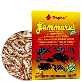 Tropical Gammarus Folyo 12 Gr Kaplumbağa Yemi