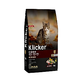 Klicker Premium Tavuk Etli Yavru Kedi Maması (1 kg)