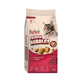 Reflex Crunchy Bubbles Kuzu Etli Yetişkin Kedi Maması (10 kg)